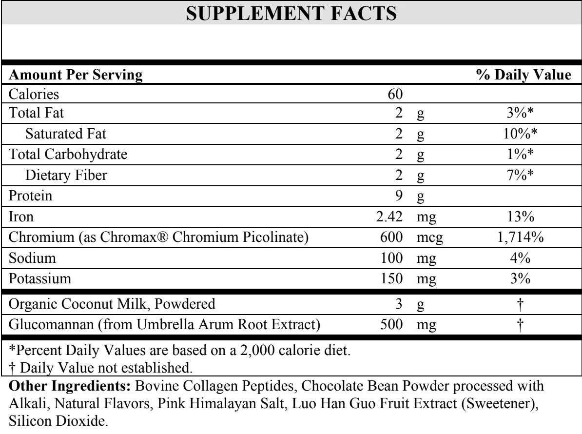 UnCrave Chocolate Collagen